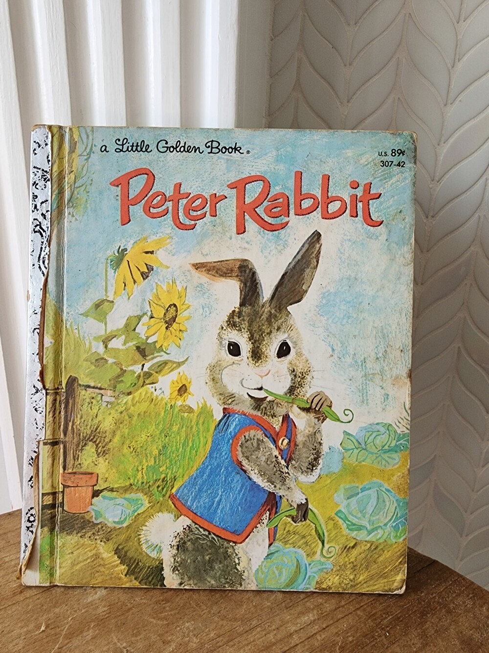 1970 A little Golden Book #307-42 Peter Rabbit Beatrix Potter Vintage